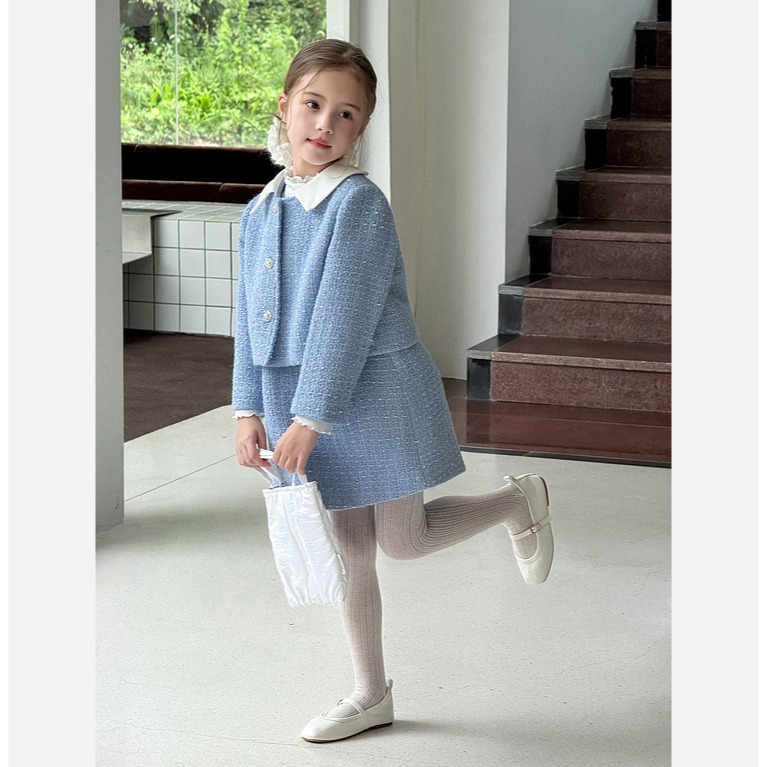 親子-小香風羊毛外套S509220-細節圖9