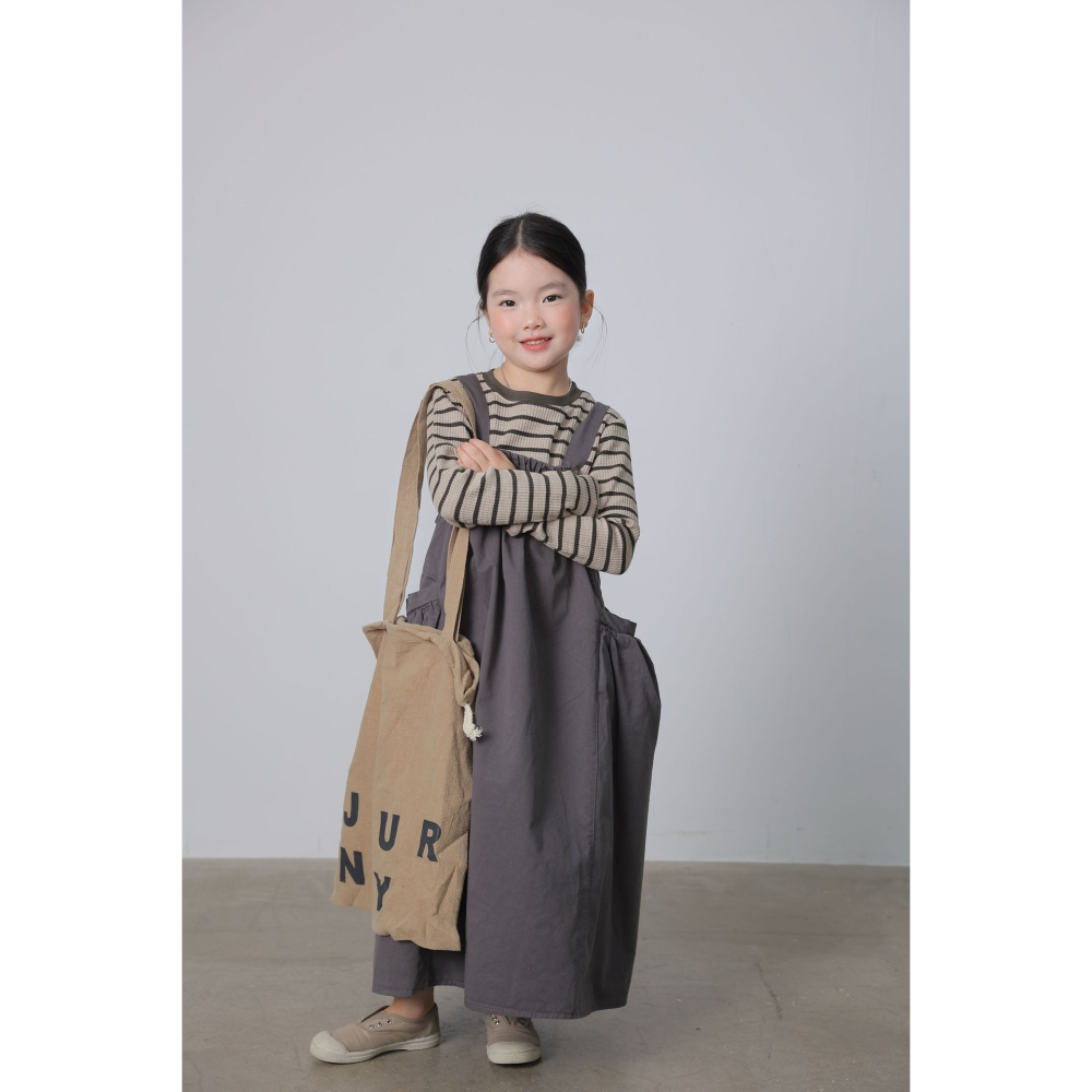 親子-日系大口袋背帶裙S509301-細節圖9