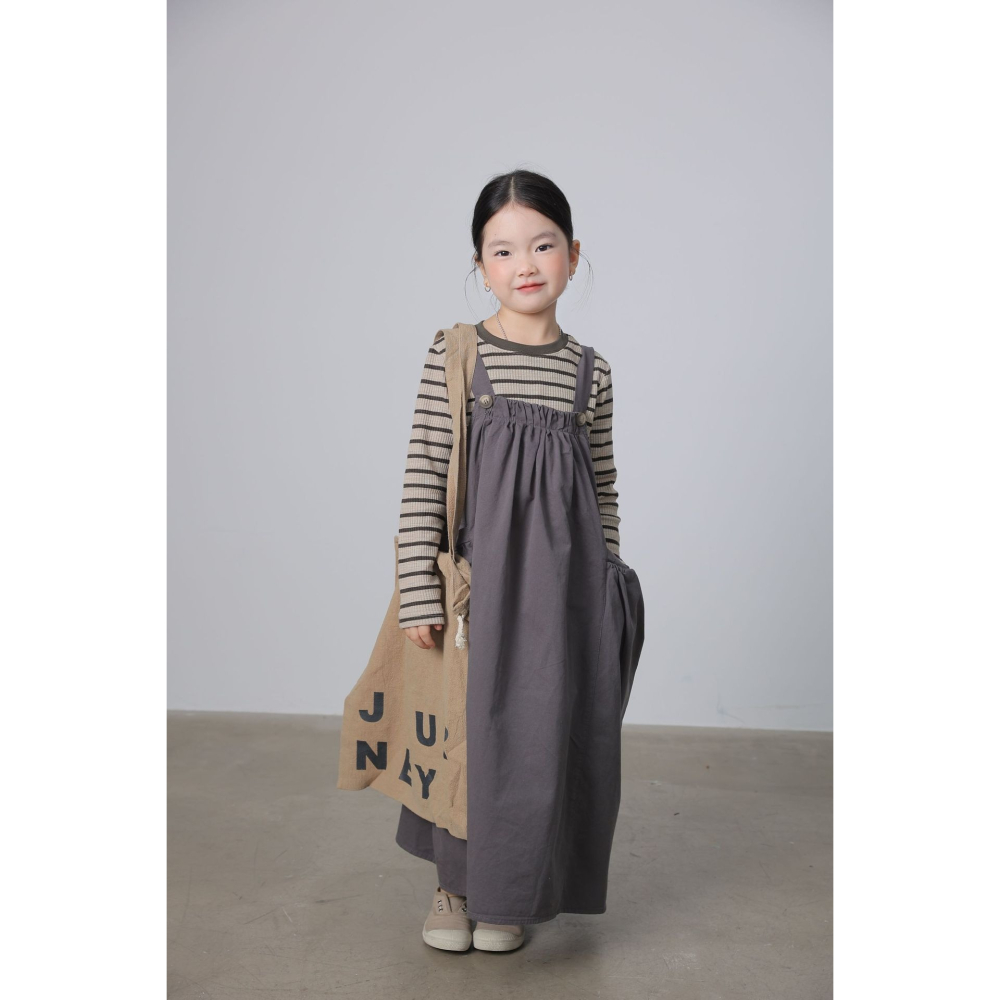 親子-日系大口袋背帶裙S509301-細節圖11