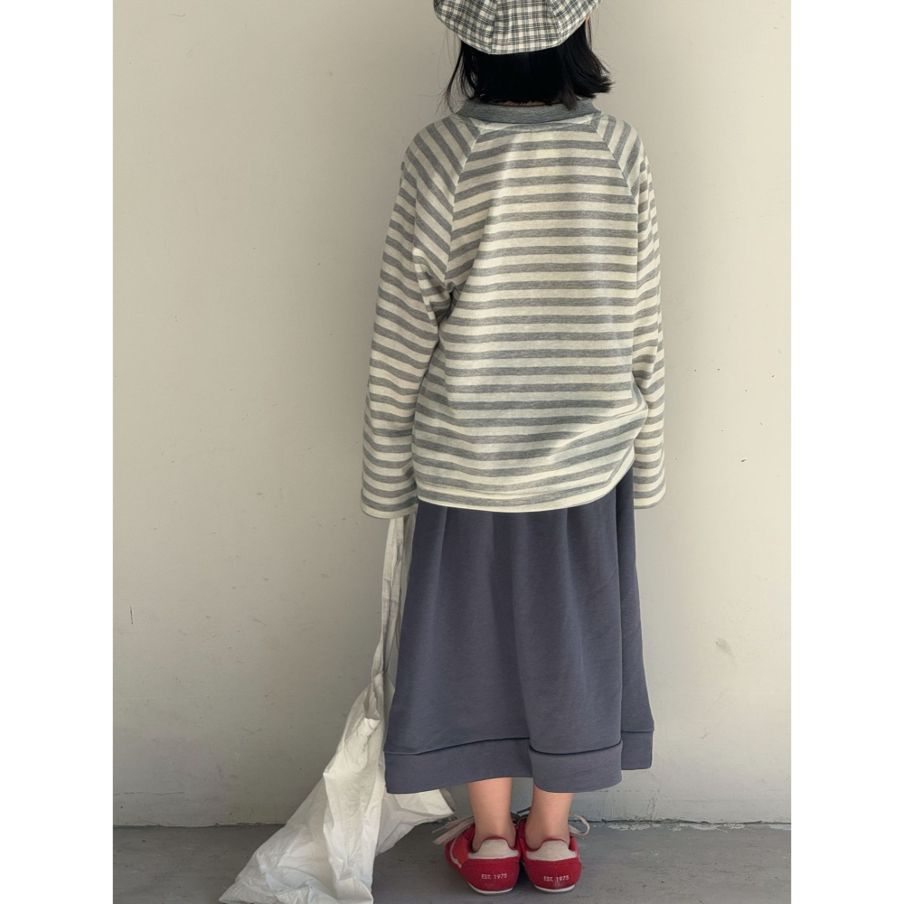 親子-日系條紋T恤插肩上衣S509302-細節圖7