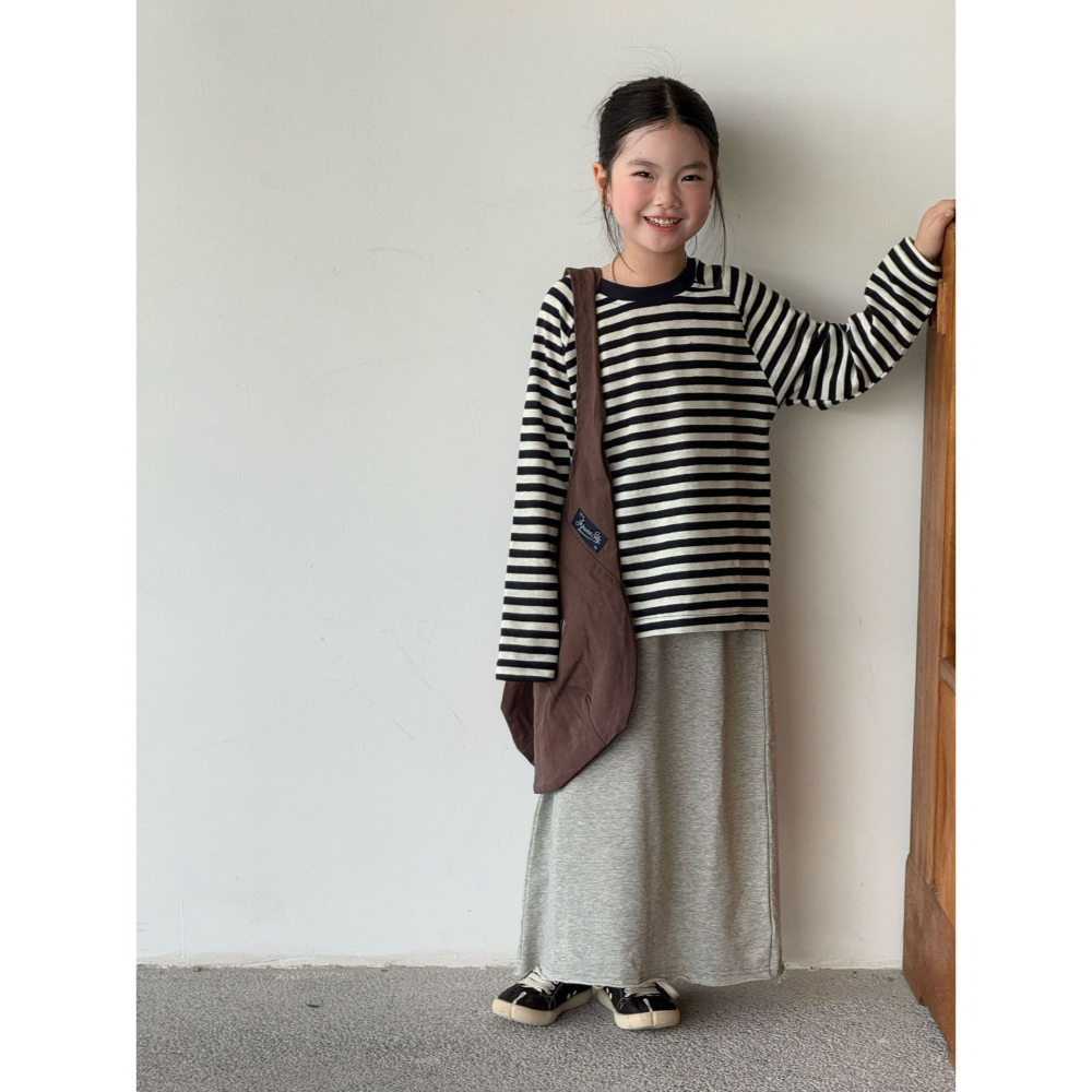 親子-日系條紋T恤插肩上衣S509302-細節圖8