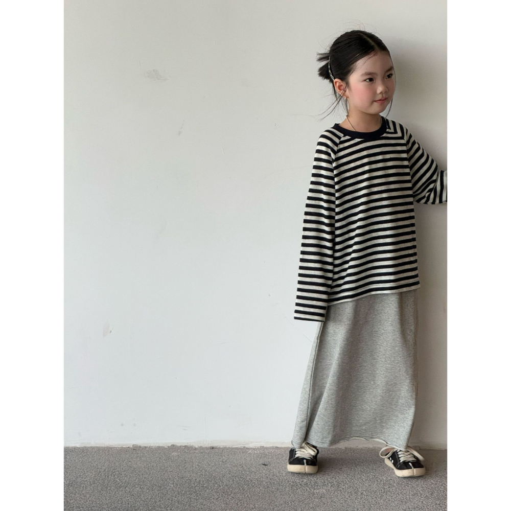 親子-日系條紋T恤插肩上衣S509302-細節圖9