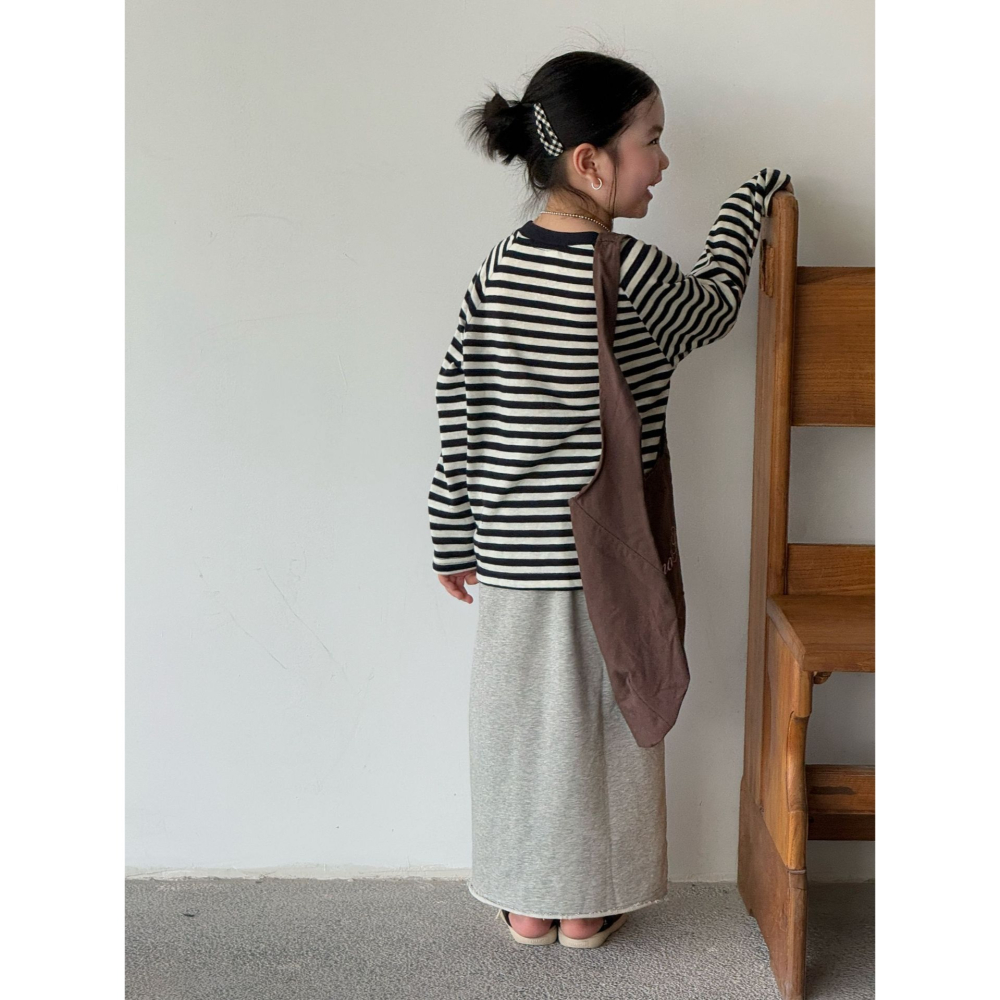 親子-日系毛邊長裙S509303-細節圖9