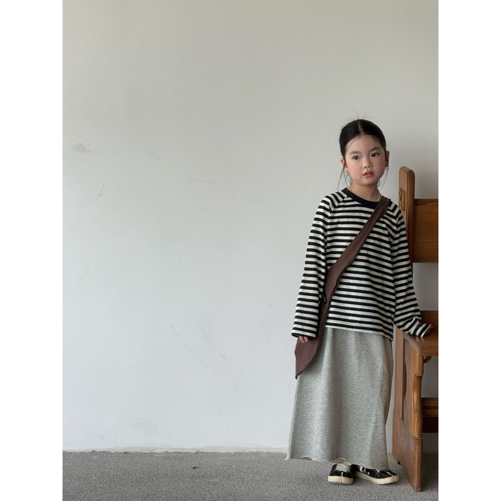 親子-日系毛邊長裙S509303-細節圖11