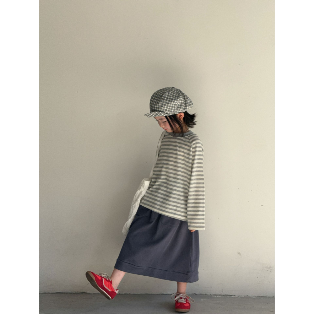 日系前口袋半身裙S509304-細節圖5