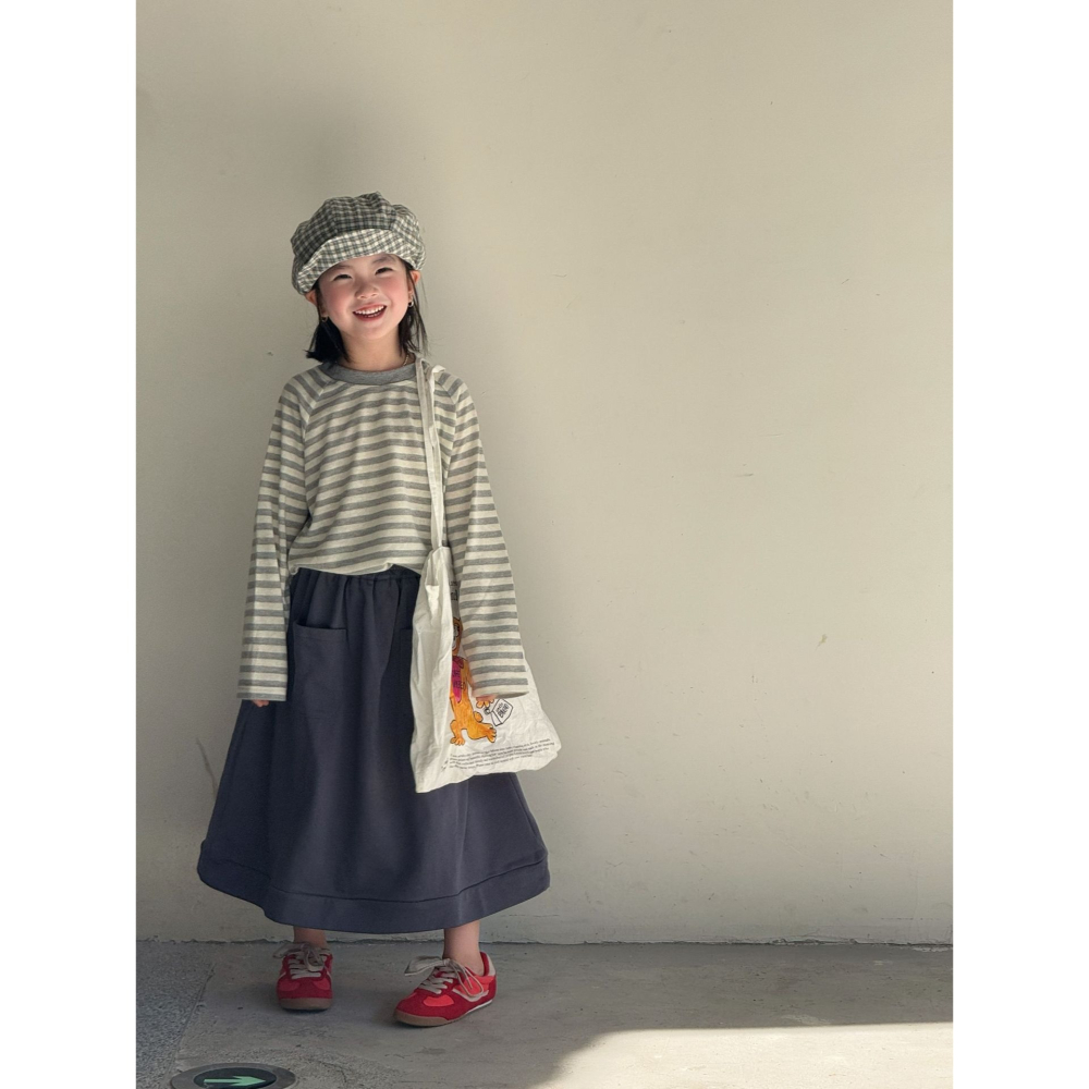 日系前口袋半身裙S509304-細節圖7