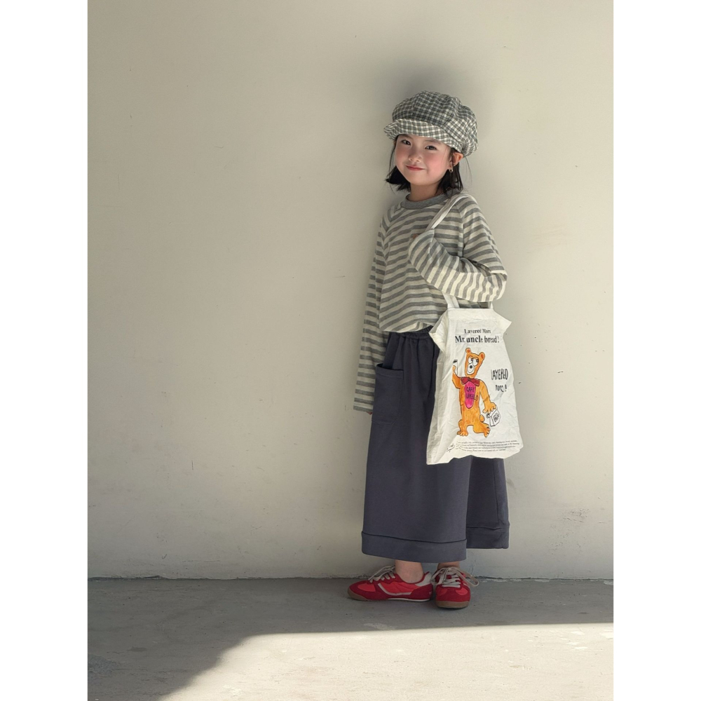 日系前口袋半身裙S509304-細節圖8