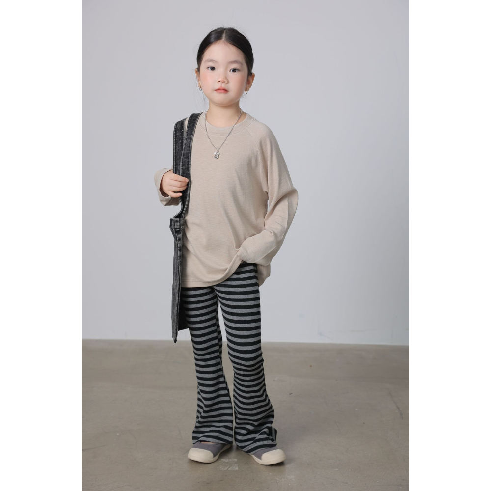 親子-條紋喇叭褲S509309-細節圖2