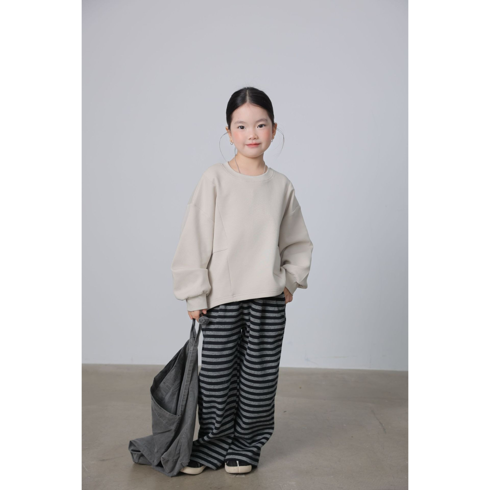 親子-純色拼接衛衣S509311-細節圖3