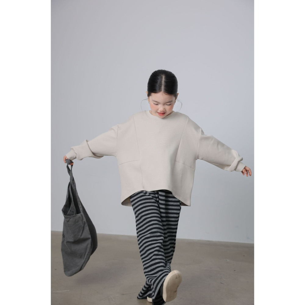 親子-純色拼接衛衣S509311-細節圖4