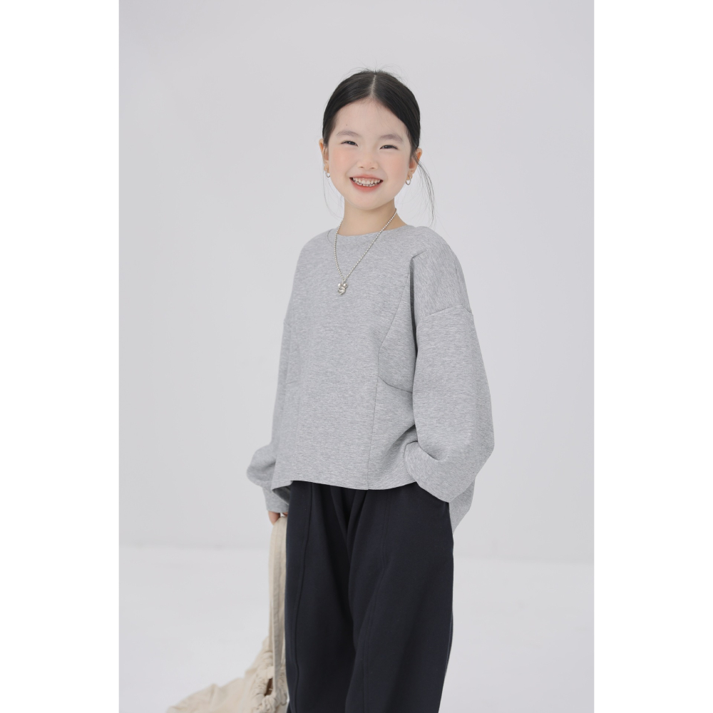 親子-純色拼接衛衣S509311-細節圖8