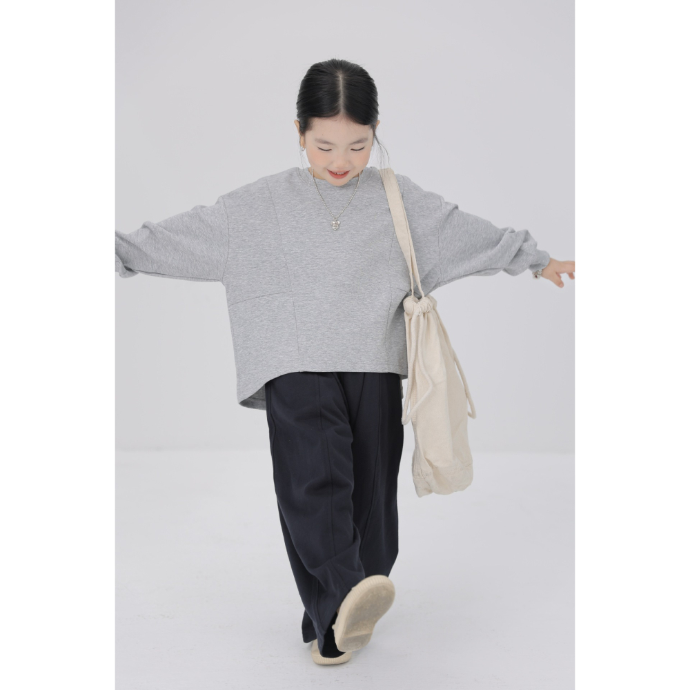 親子-純色拼接衛衣S509311-細節圖10