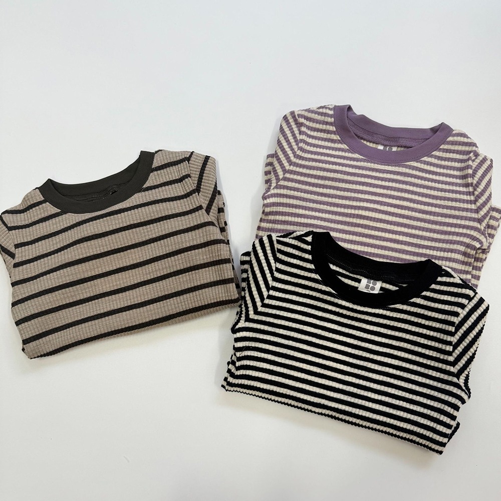 親子-日系條紋撞色上衣S509314-細節圖11