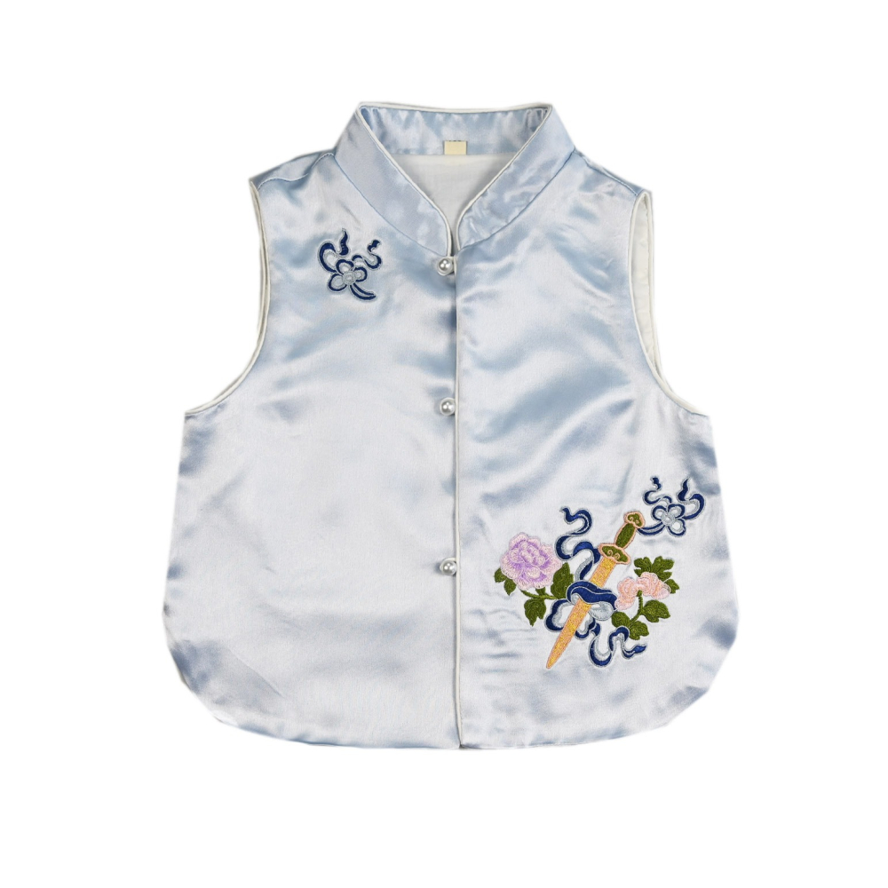 手足-八仙刺繡唐裝S509318-細節圖6