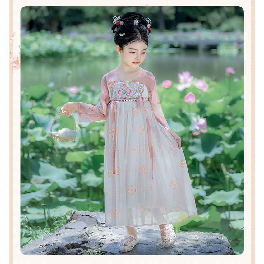 海天霞古風襦裙S509329-細節圖3