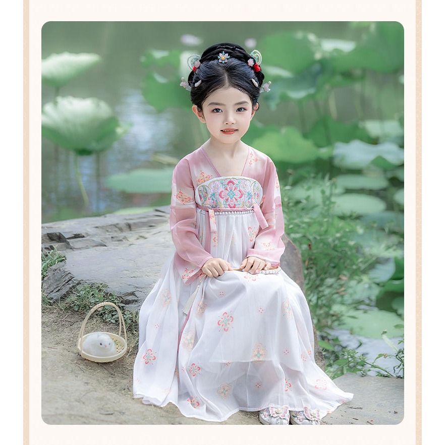 海天霞古風襦裙S509329-細節圖4