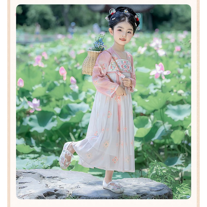 海天霞古風襦裙S509329-細節圖5