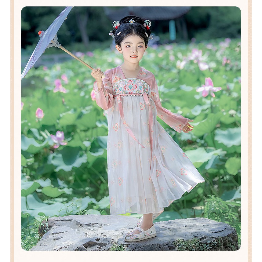 海天霞古風襦裙S509329-細節圖6