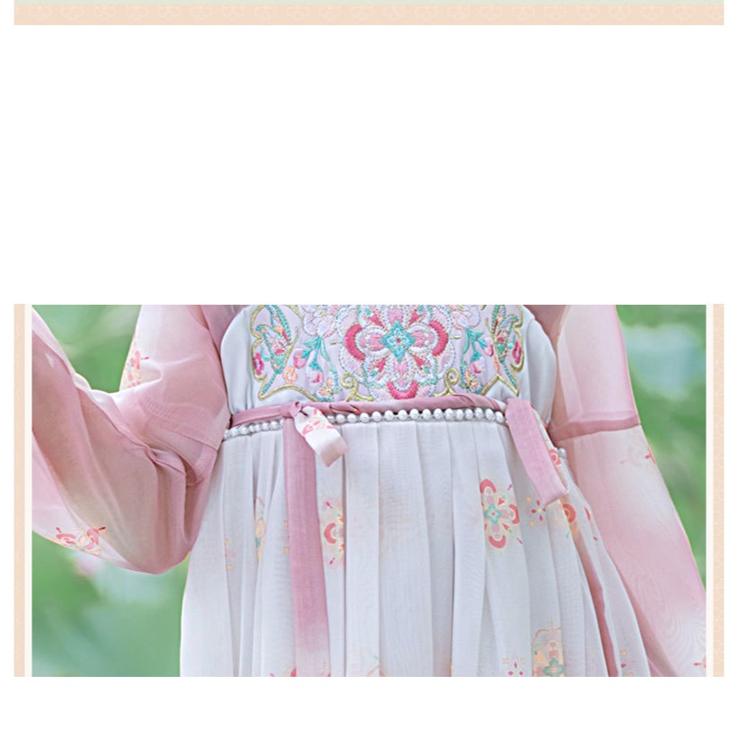 海天霞古風襦裙S509329-細節圖8