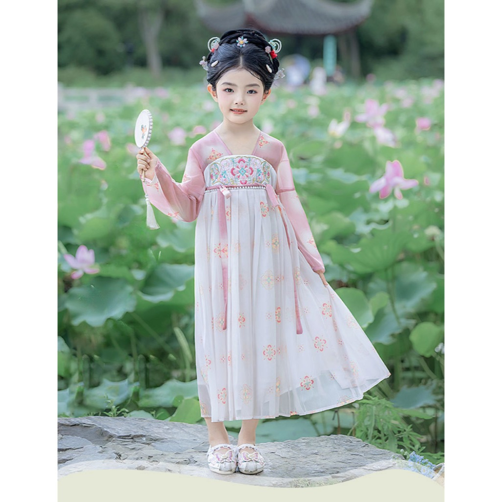 海天霞古風襦裙S509329-細節圖9