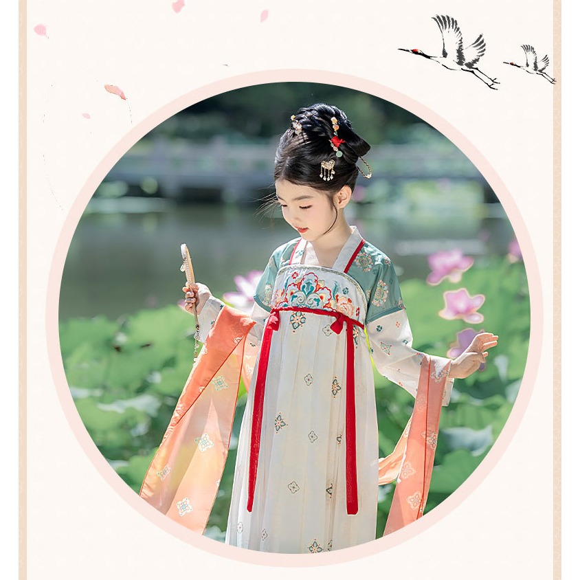 錦鸞古風襦裙S509331-細節圖7