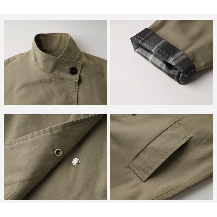 親子-簡約風衣外套S509401-細節圖3