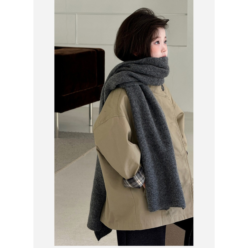 親子-簡約風衣外套S509401-細節圖4