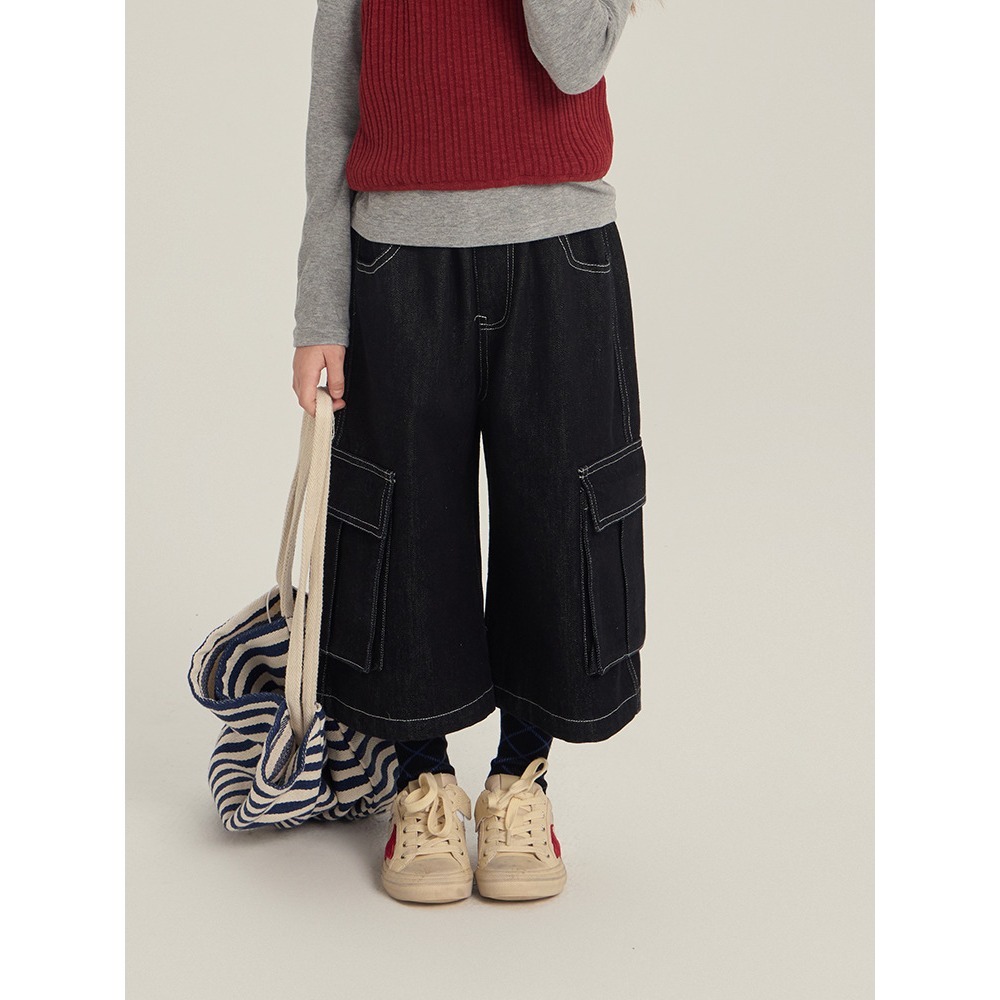 大口袋工人牛仔褲S509403-細節圖10