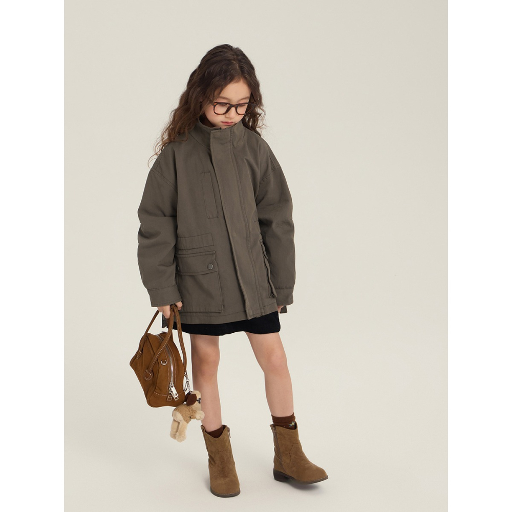 復古工裝風衣外套S509405-細節圖3