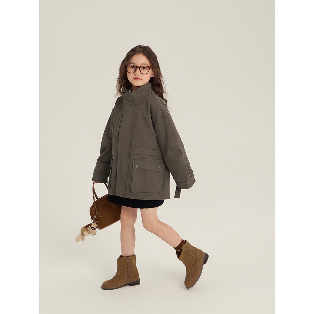 復古工裝風衣外套S509405-細節圖9