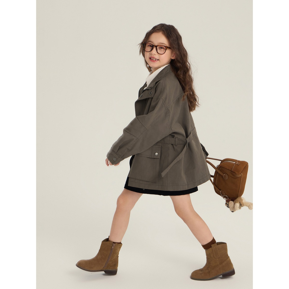 復古工裝風衣外套S509405-細節圖11