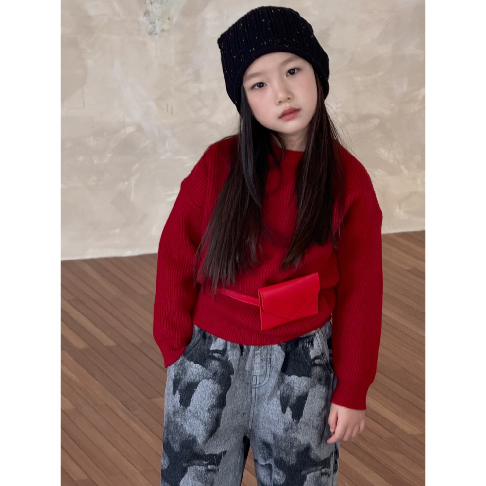 直筒迷彩牛仔褲S509410-細節圖10