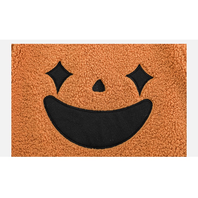 鬼臉南瓜加絨背心S509413-細節圖2