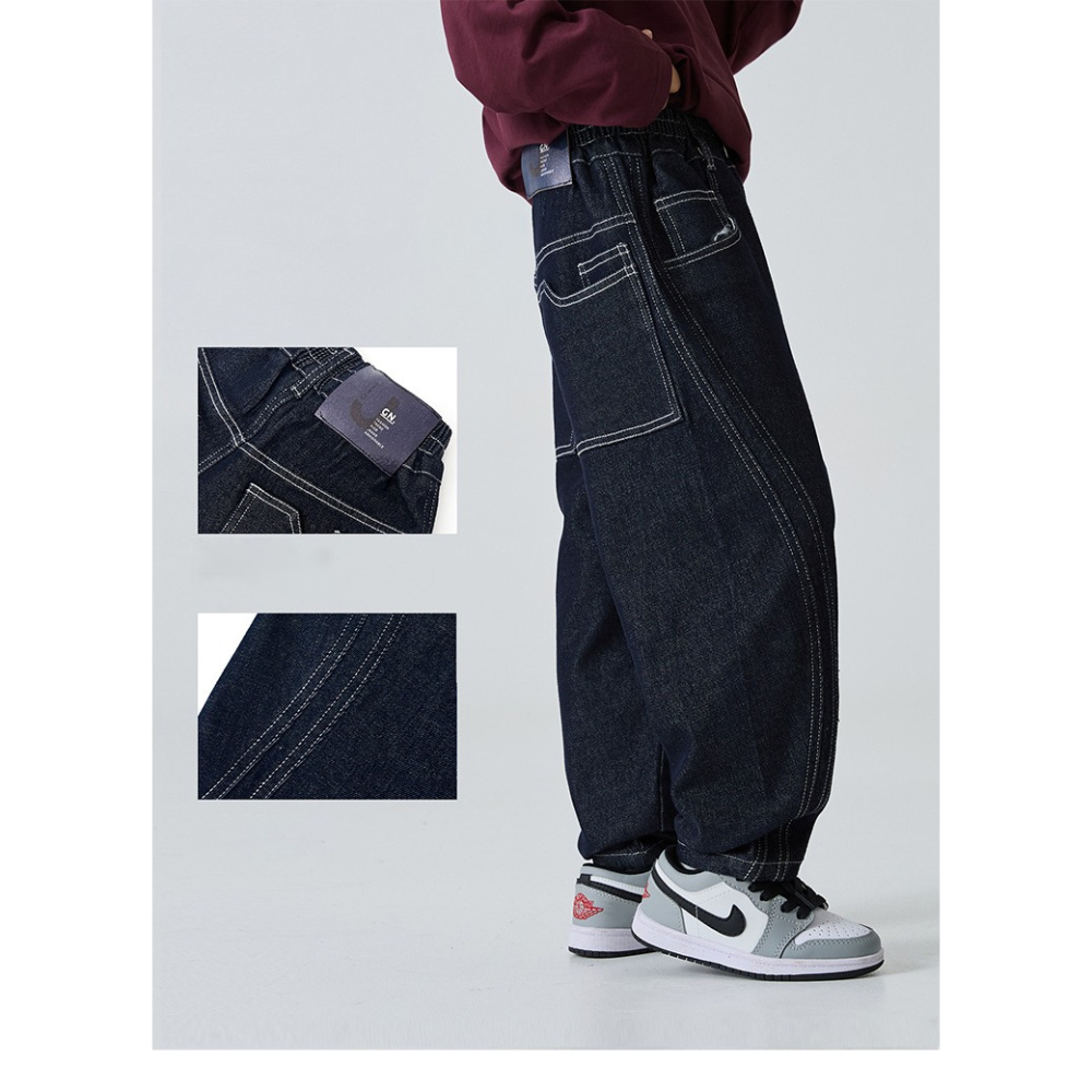 明線牛仔褲S509421-細節圖8