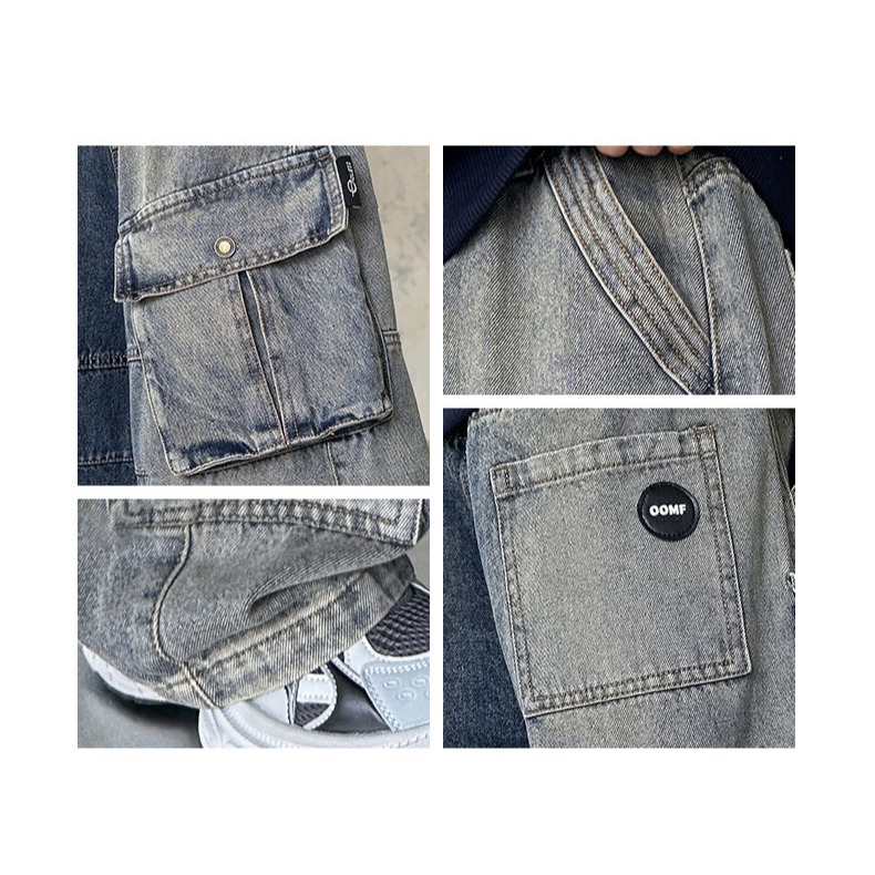 牛仔工裝褲S509422-細節圖2