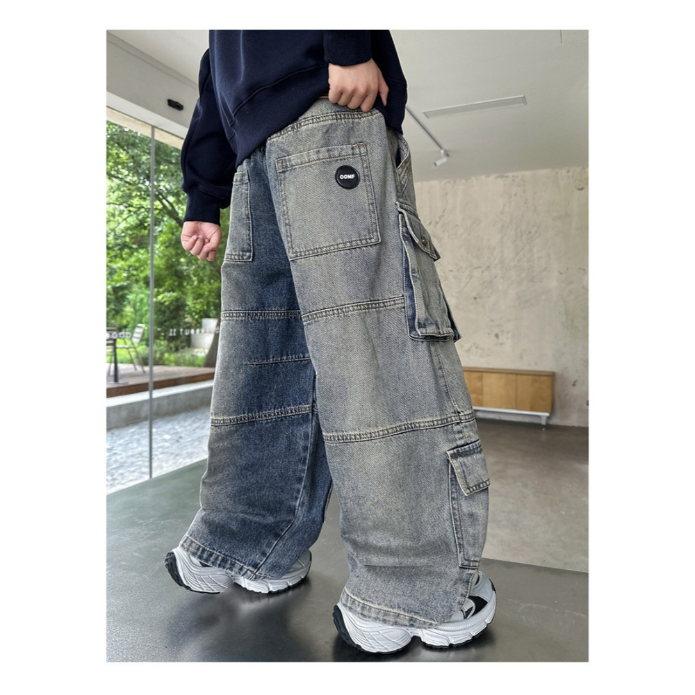 牛仔工裝褲S509422-細節圖4