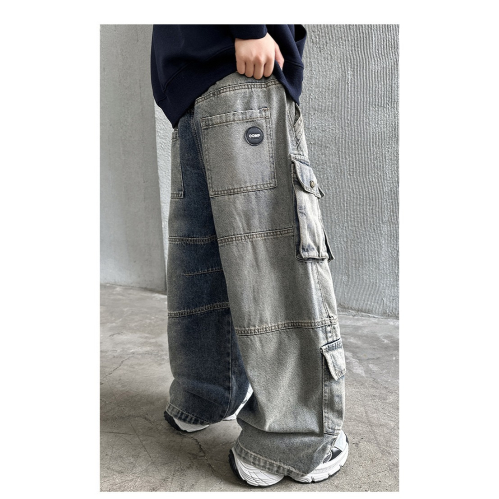 牛仔工裝褲S509422-細節圖6