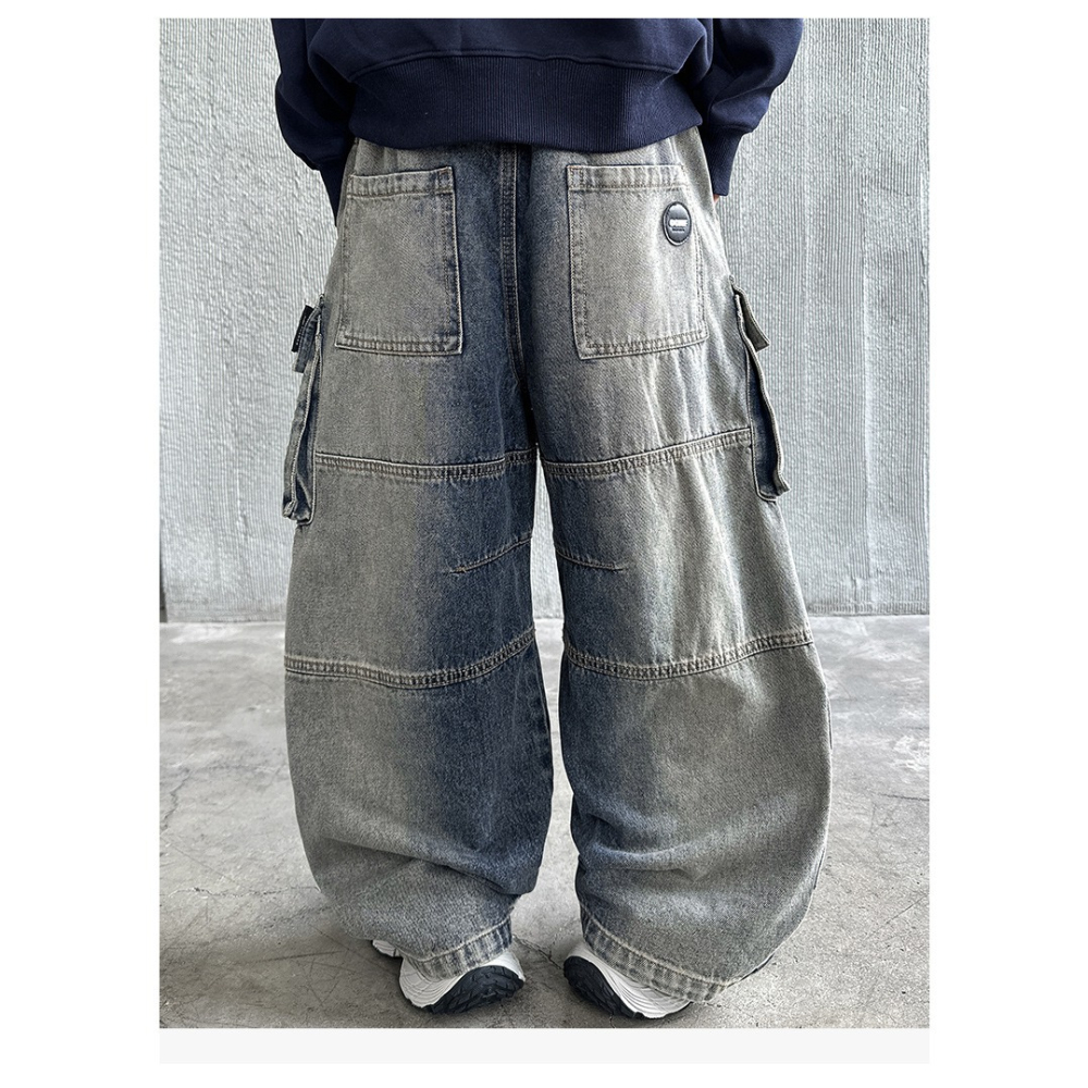 牛仔工裝褲S509422-細節圖8