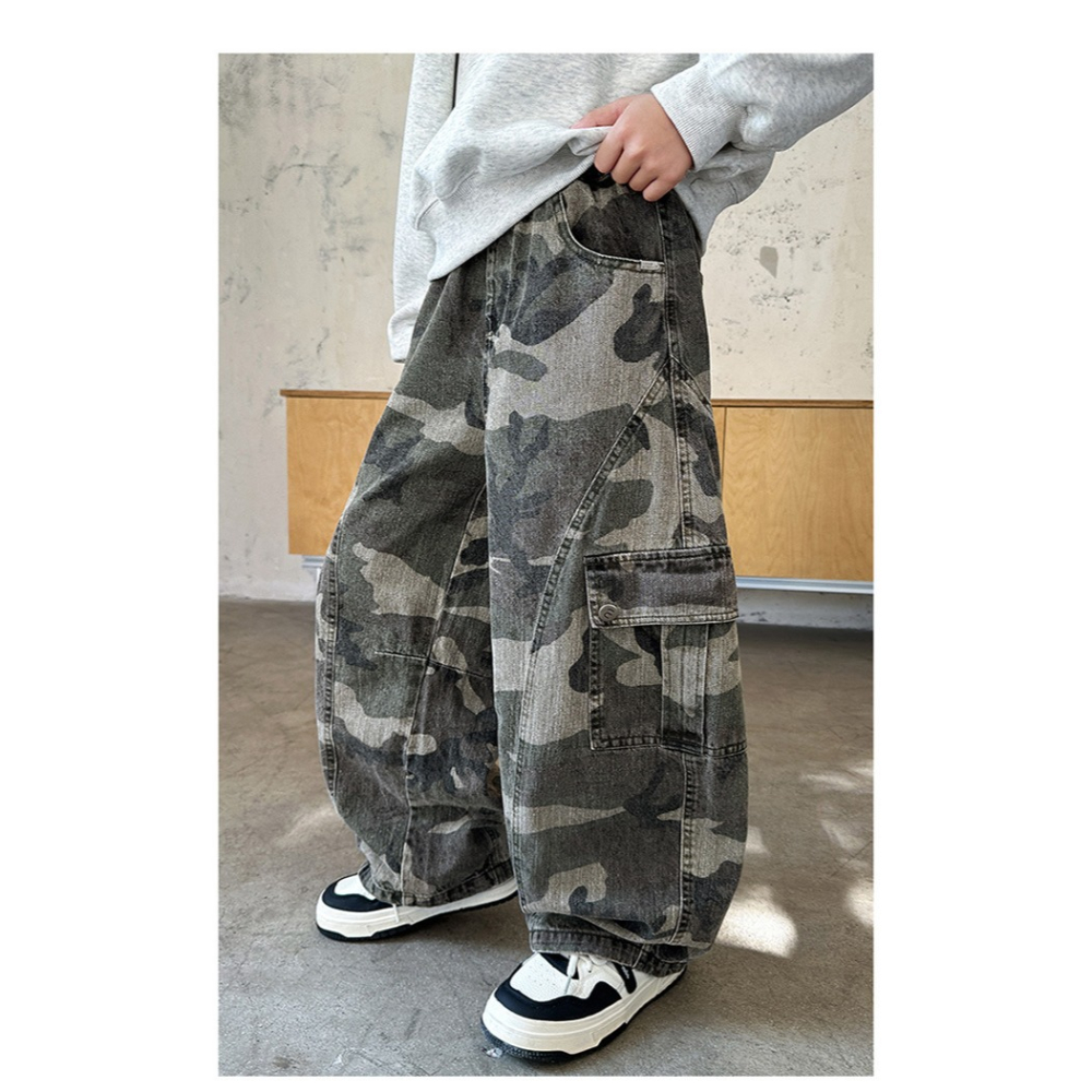 迷彩工裝休閒褲S509423-細節圖6