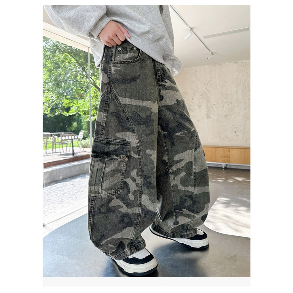 迷彩工裝休閒褲S509423-細節圖8