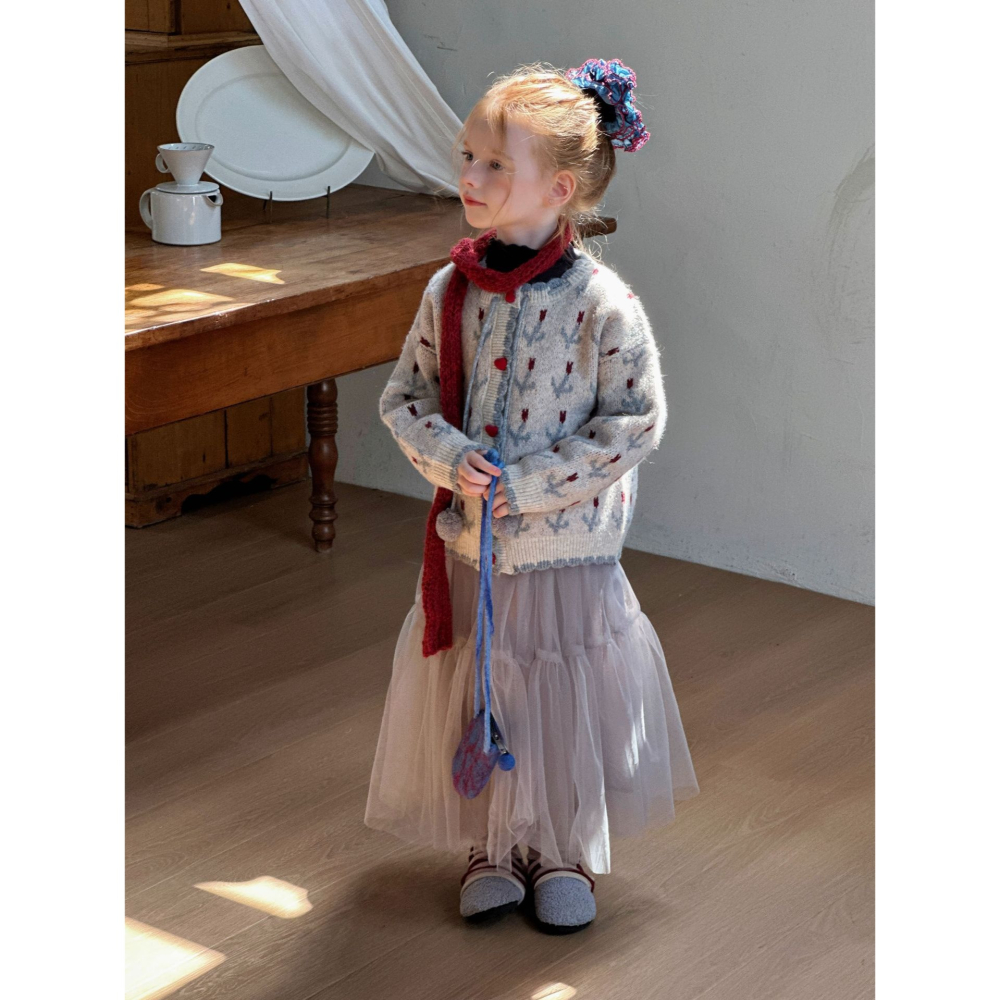 鉤花毛衣外套S509427-細節圖2