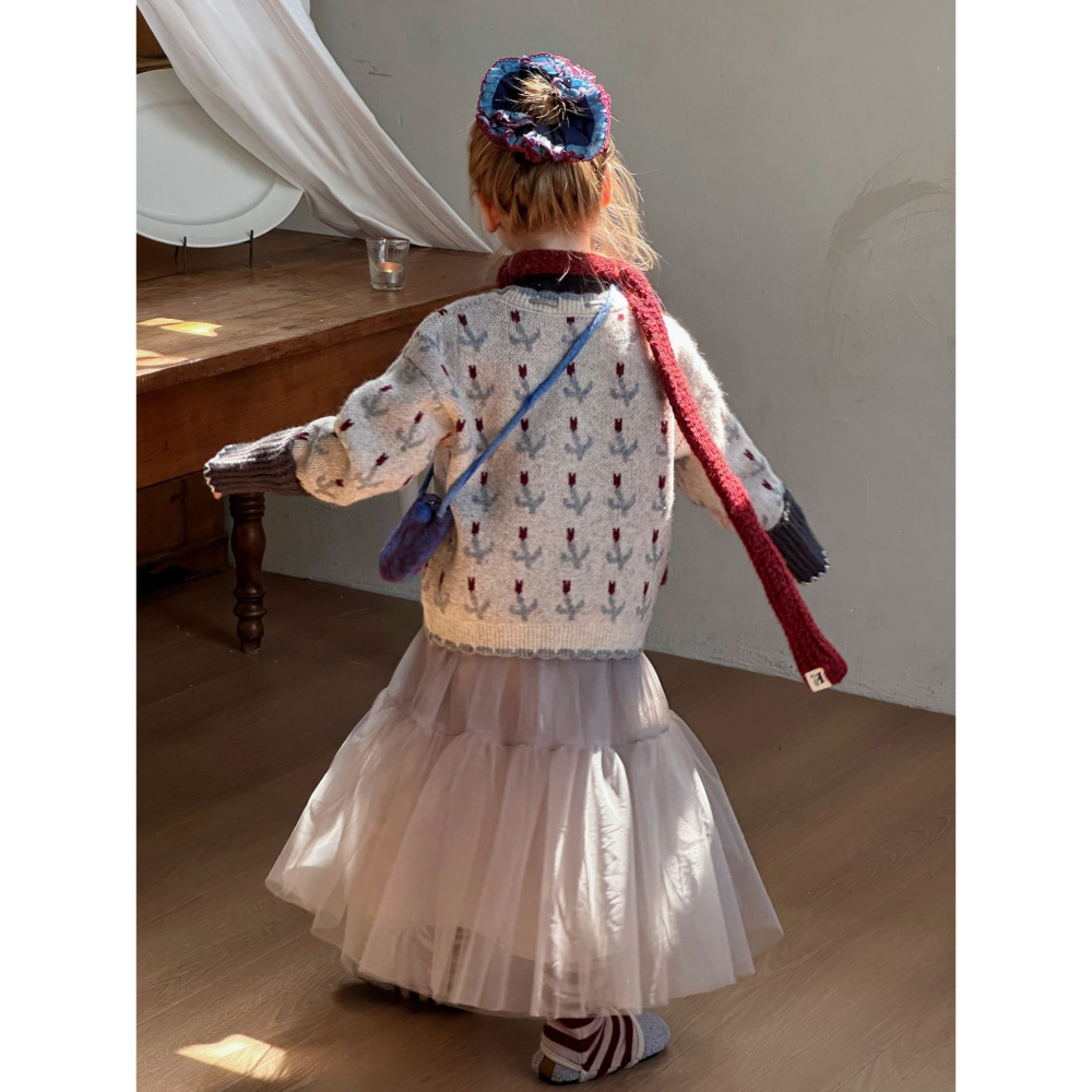 鉤花毛衣外套S509427-細節圖4