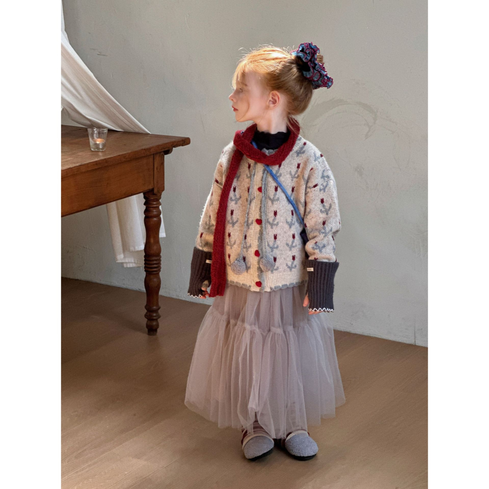 鉤花毛衣外套S509427-細節圖5