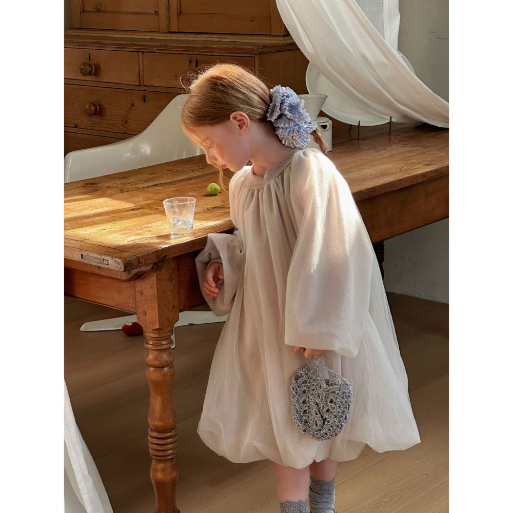 網紗蓬蓬裙S509428-細節圖2