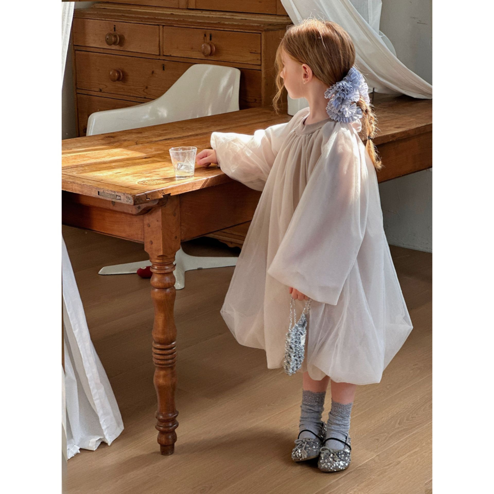 網紗蓬蓬裙S509428-細節圖3