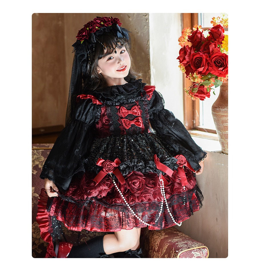 吸血鬼蓬裙S509429-細節圖10