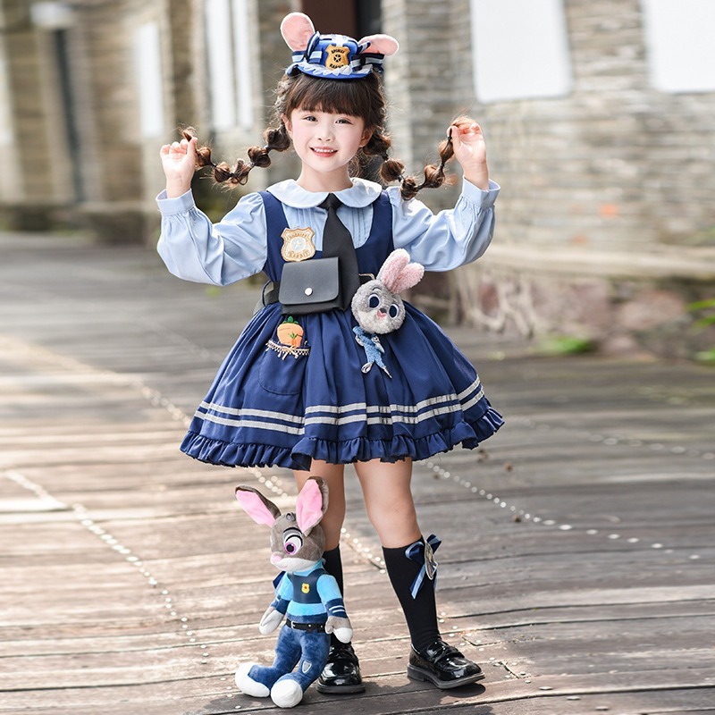 茱蒂兔子警官連衣裙S509432-細節圖3