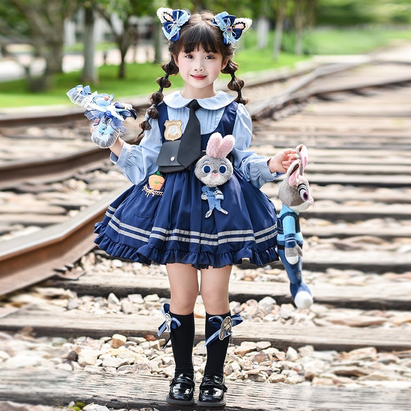 茱蒂兔子警官連衣裙S509432-細節圖4