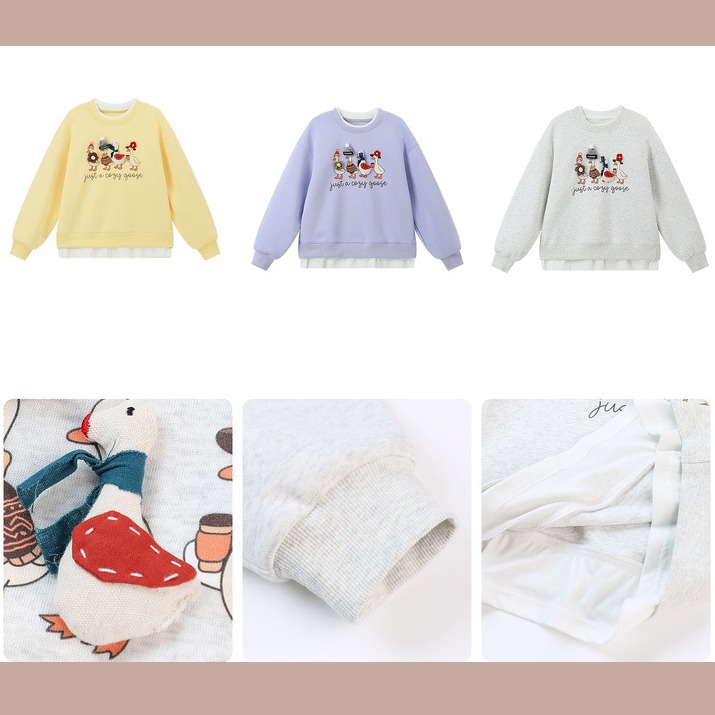 親子-立體公仔假兩件上衣S602102-細節圖6