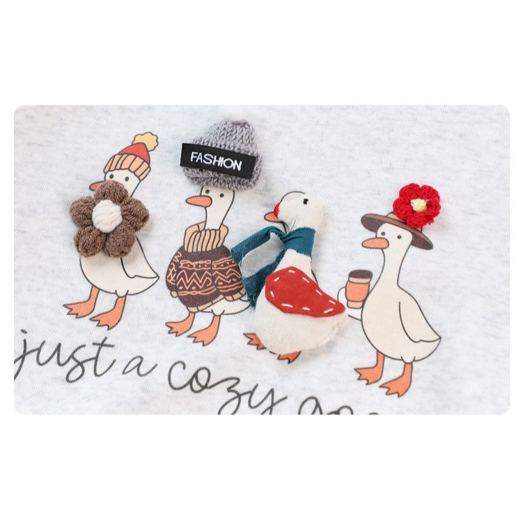 親子-立體公仔假兩件上衣S602102-細節圖8